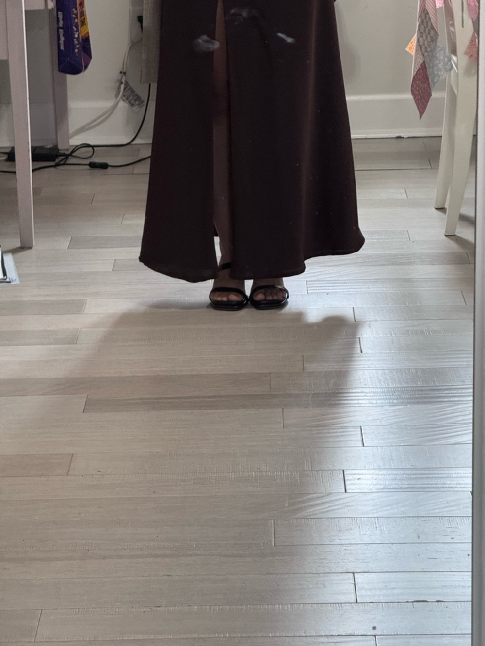 Birch Grey Alex Convertible Dress - Espresso - Picture 5 of 6